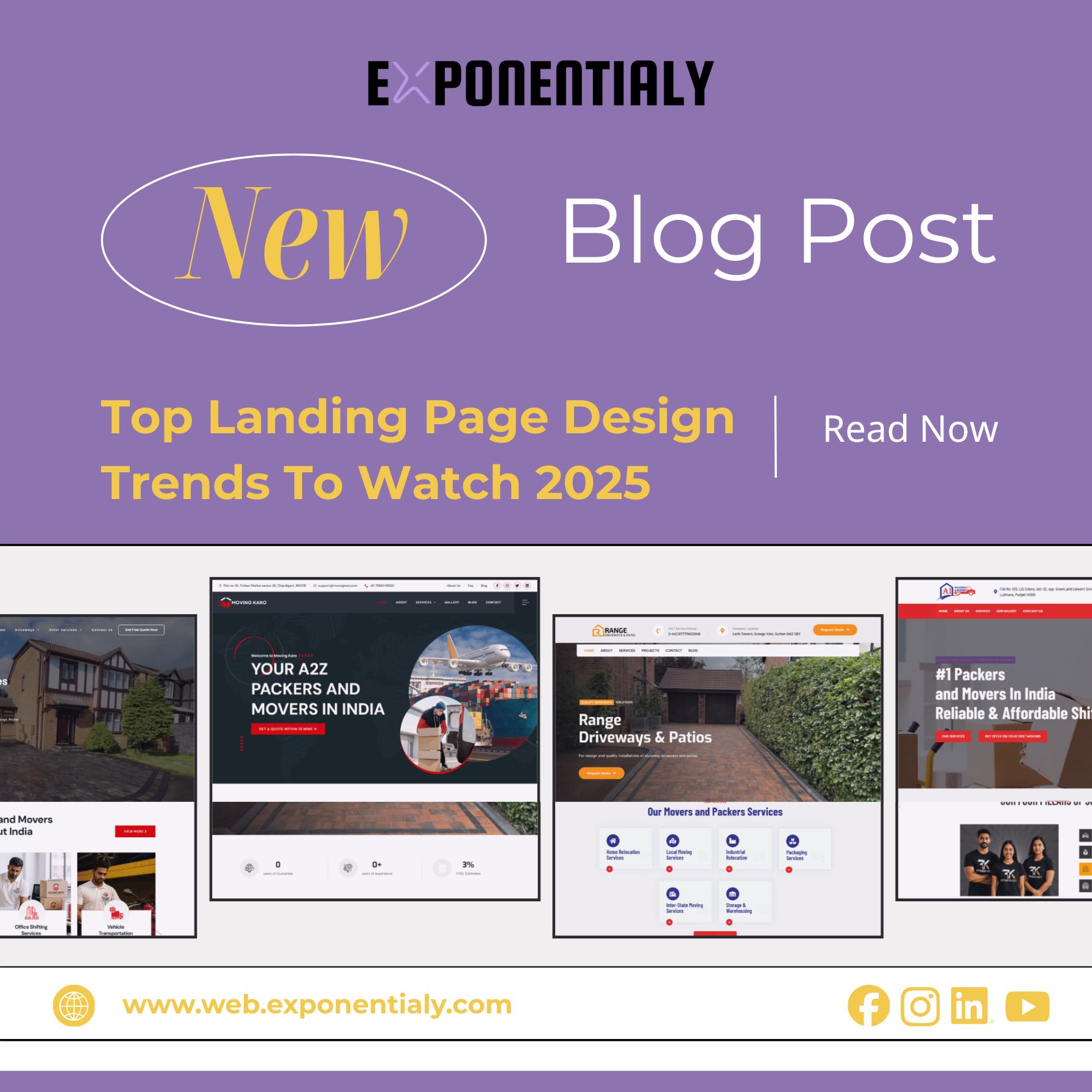 Top Landing Page Design Trends To Watch 2025