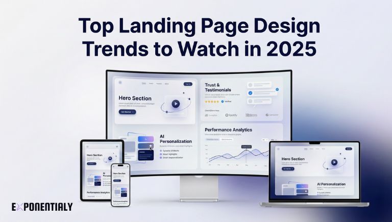 top leading page design trends to watch in 2025
