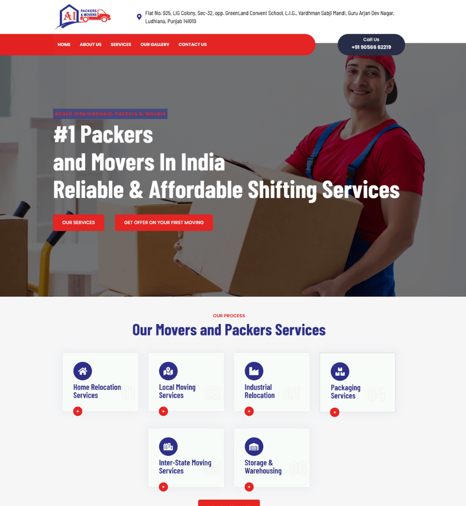 Akash international packers and movers