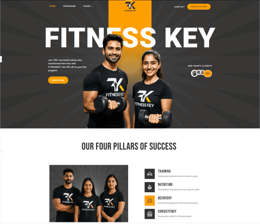 fitness key india